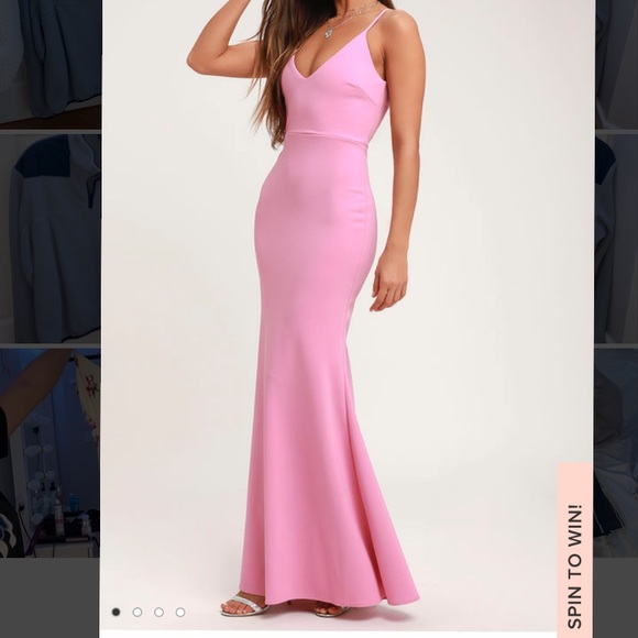 Really pretty pink dress from lulus! - Picture 1 of 1